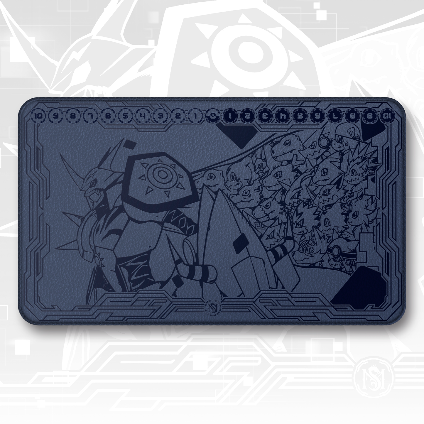 Playmat Omegamon Leather