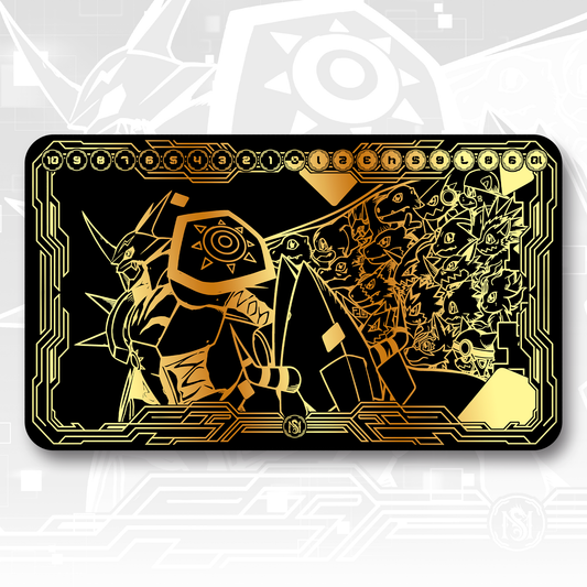 Playmat Omegamon BlackGold