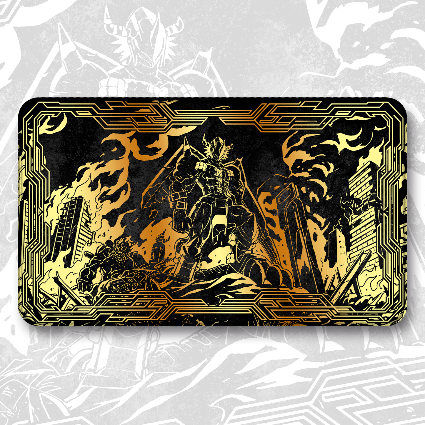 Playmat Black War Greymon