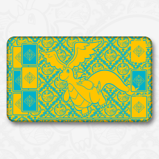 Playmat Mega Dragonite con zonas