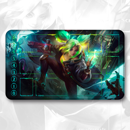 Playmat Riftbound Zeri